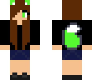 lime wolf girl