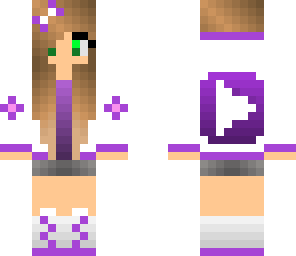 purple youtuber girl