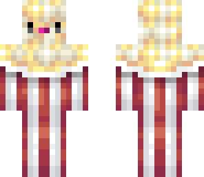 look at the popcorn
