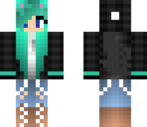 blue girl