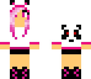 pink panda girl