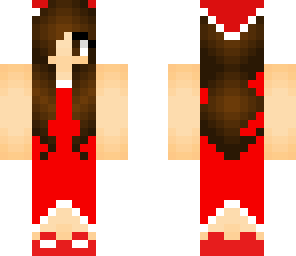 christmas girl skin