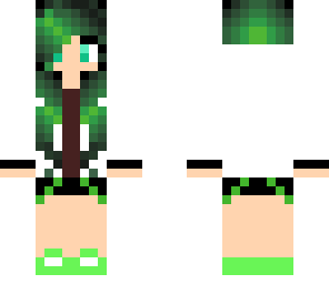 green forest girl