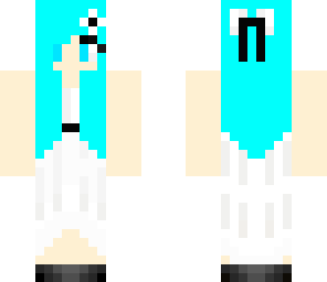 blu haired singer