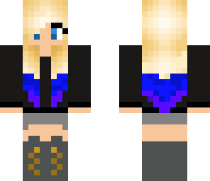pretty goth chick thigny