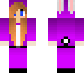 purple bunny girl
