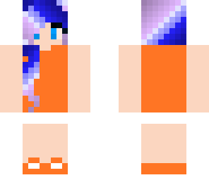cute orange girl