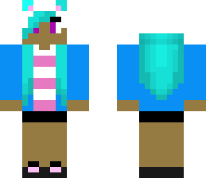 panda hat person