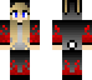 fire bunny girl