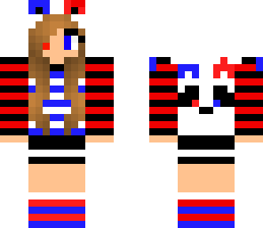 3d panda girl