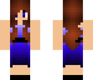 purpleish blue ombre dress