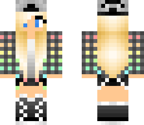 rainbow checkered