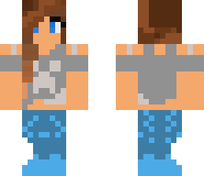 alice's minecraft skin 3 mermaid