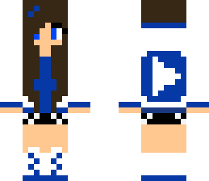 blue girl