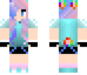 rainbow eared bunny girl