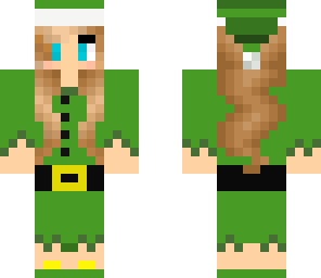 santa's elf girl
