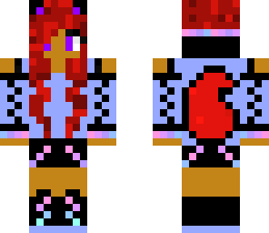 blood red purple fox