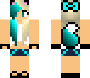 blue fox girl