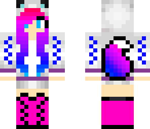 rainbow fox girl edited