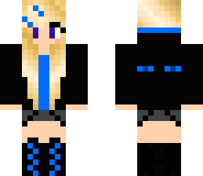 blue ender girl