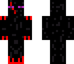 red evil enderman