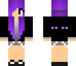 purple ender girl