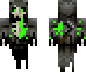 spooky reaper ghost green