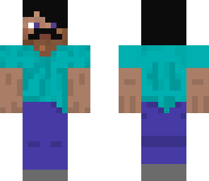 steve with a mustash