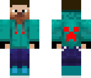 steve with blue hoodie