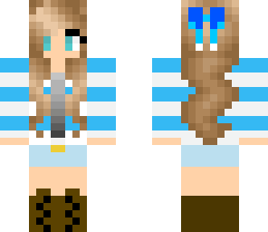 a basic girl skin