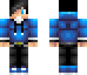 blue teenager