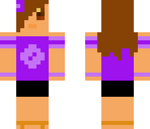 purple girl