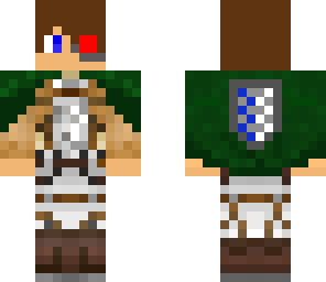 my new attack on titan skin