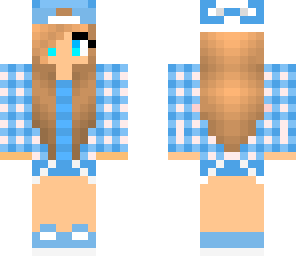 blue girl