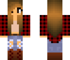 flannel girl edit