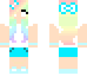 pretty herobrine girl