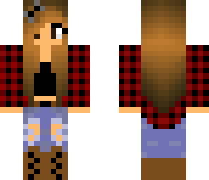flannel girl edit