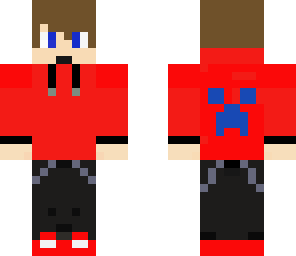 red teen with creeper face o back 15 likes please