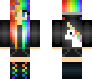 rainbow girl
