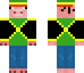 rasta pig