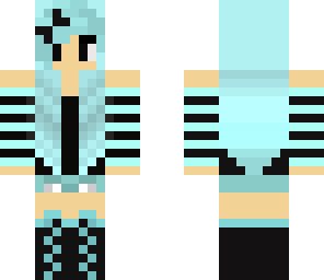 blue goth girl