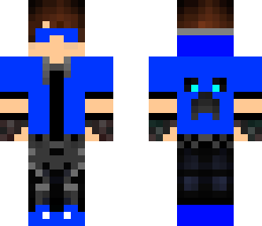 blue guy with glasses