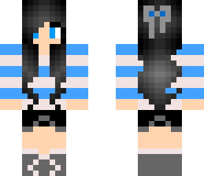 blue girl