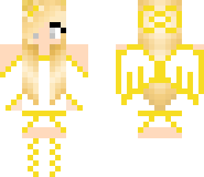 angel costume fixed