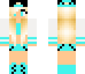 blue girl