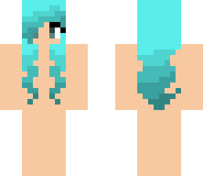 aqua hair