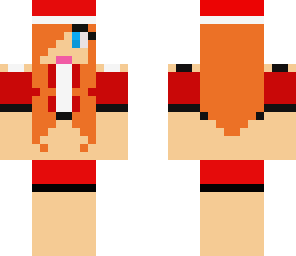 ginger chrismas girl
