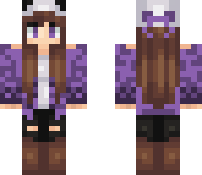 pandagirl purple