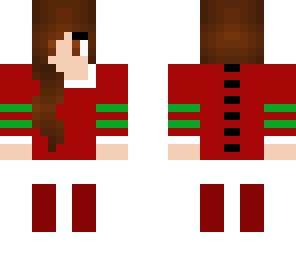 cristmas skin girl