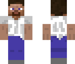 white shirt steve